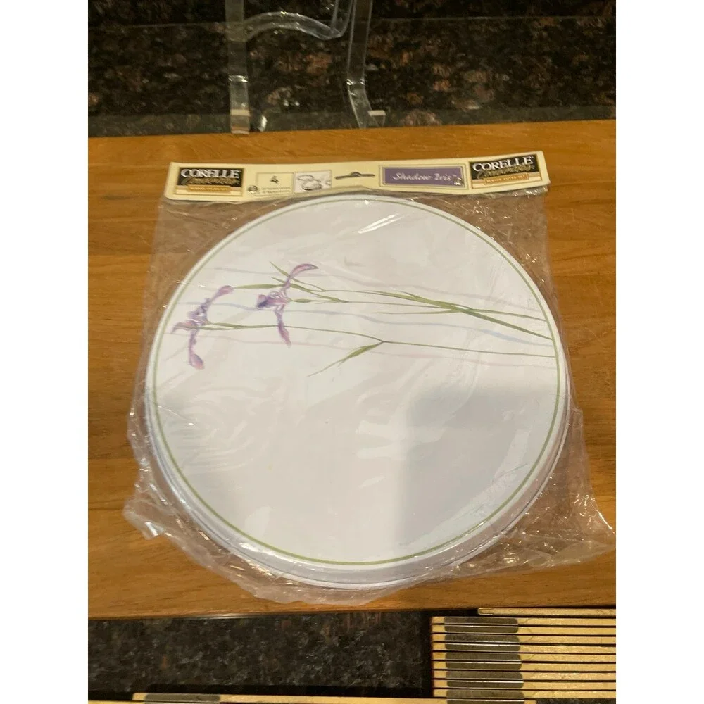 New Corelle shadow iris 4 piece stove top covers